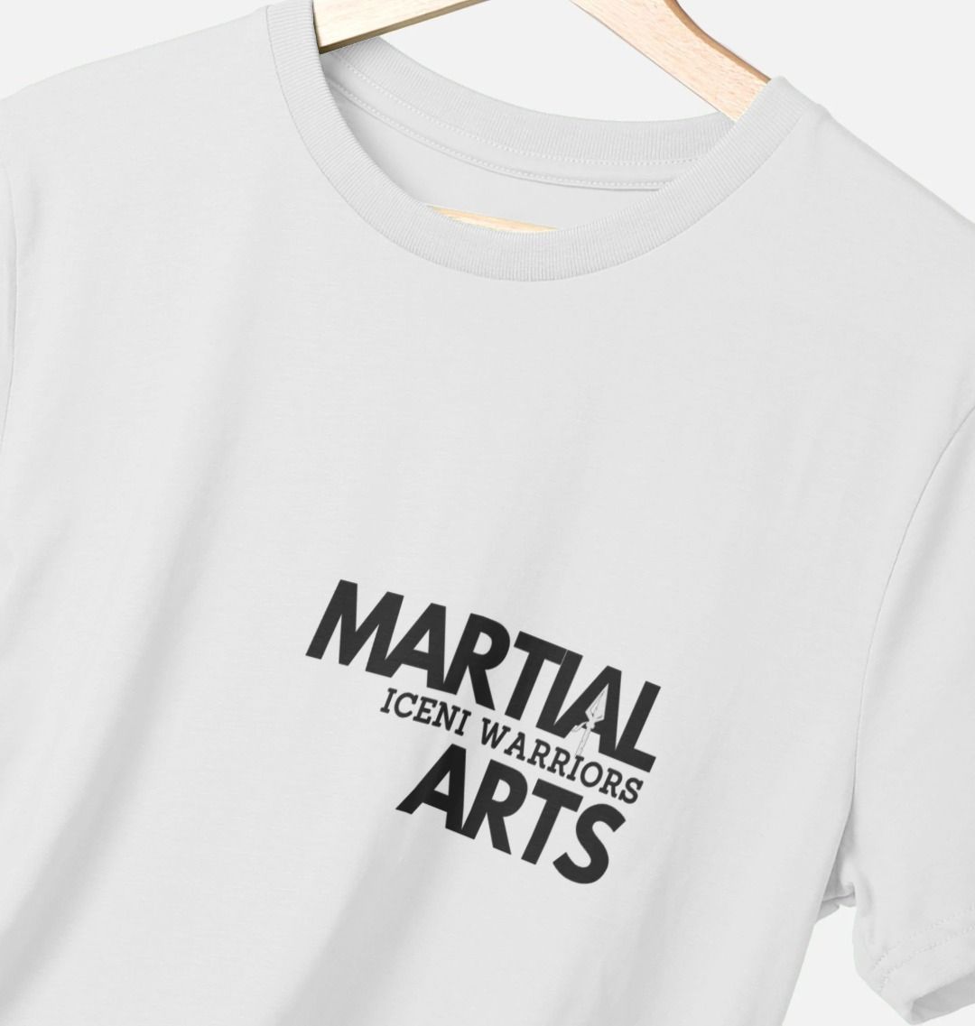 Iceni Warriors Tee - White Organic Cotton